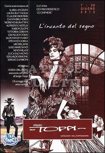 SERGIO TOPPI: L'INCANTO DEL SEGNO